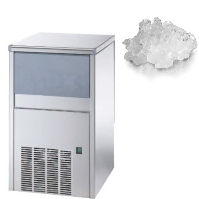 Máquina de de hielo triturado con almacén