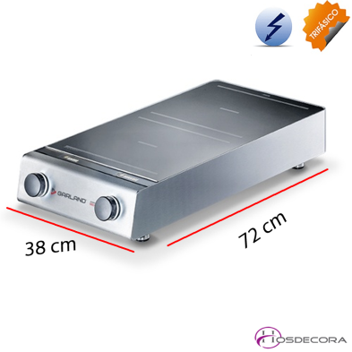Placa inducción Doble fogón 5 + 5 W- 03-Hob 10