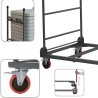 Carro Plegable con base extensible para Mesas 21XLtrolley