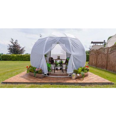 Igloo Carpa de Ø 484 cm Laterales PVC opaco