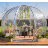 Igloo de cafeterias Laterales de PVC transparente