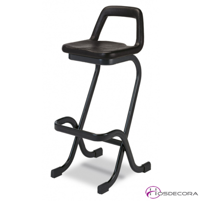 Taburete con reposapiés para Mesas altas de bar  M520
