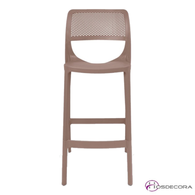 Taburete de terraza apilable para bar AYAMONTE