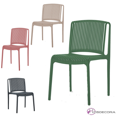 Silla de Terraza Apilable Polipropileno- LAPALMA