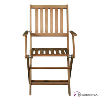 Sillón de terraza plegable en madera - XINZO