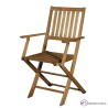 Sillón de terraza plegable en madera - XINZO