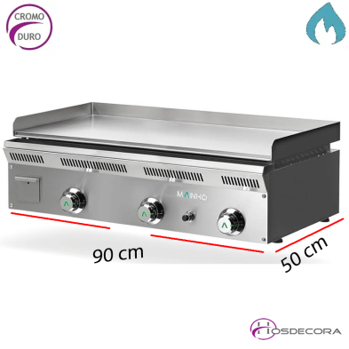 Plancha Cromo Duro Gas  28-ELP-93GCN