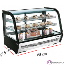 Vitrina Expositor Sobremostrador 146L 50-VERS-160 HC