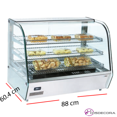 Vitrinas Expositora Calientes 146 Litros - VECS-160