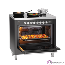 Cocina de Inducción 6 Fogones con Horno 10.5 Kw  95-286426