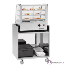 Mueble de Servico en acero 80 x 60 x 122.5 cm 95-107301