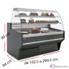 Vitrina pastelera refrigerada para tartas y pasteles. VEP-9-10-C