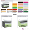 Vitrina expositora refrigerada para pastelería
