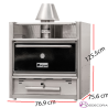 Horno de carbón vegetal para restaurantes -HC75