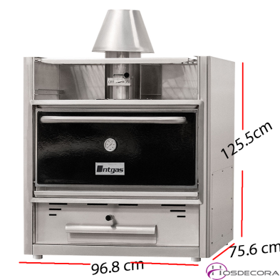 Horno para uso industrial de carbon -HC110