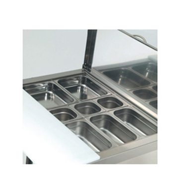 Mesa Fría para Pizzas de 91.2x70  GN1/1-1/6- MPGE-100