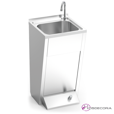 Lavamanos de Pie con Pulsador 2 Aguas  06-061012