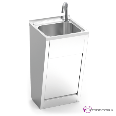 Lavamanos con grifo electrónico dos aguas 061010