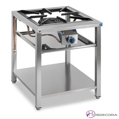 Fogón Paellero de gas Ø 25cm. Alto rendimiento. MOB-1HA