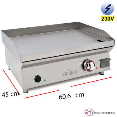 Plancha cocina de cocer Eléctrica de acero laminado