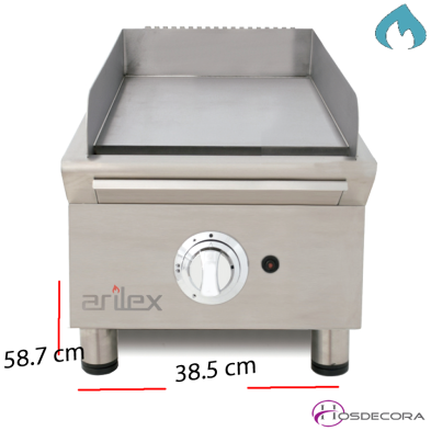 Plancha a gas para restaurantes Industrial. 40FRYGRN