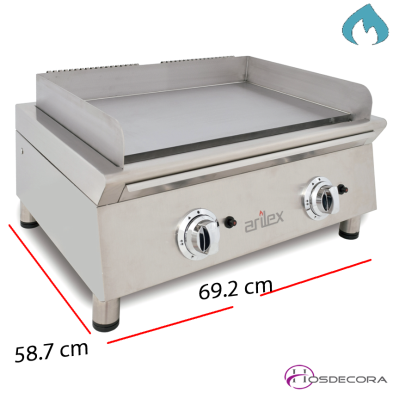 Fritop a gas para asar en cocinas industriales 70FRYGRN