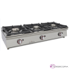 Cocina de encimera 120CGN Gas 3 Fuegos de gran poder calorífico