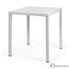 Mesa de Terraza Tablero polipropileno -Nardi Cube blanco