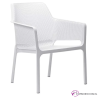 Sillón para terrazas -Nardi Net Relax blanca