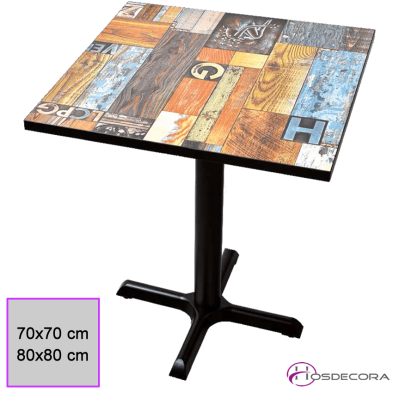 Mesa de bar 70 o 80 cm en Melamina. OLALLA