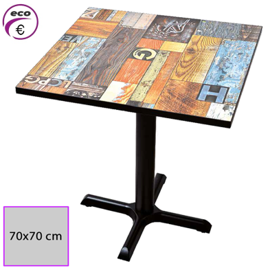 Mesa de bar 70 o 80 cm en Melamina. OLALLA