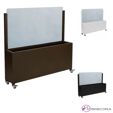 Separador de Terraza con jardinera Liso