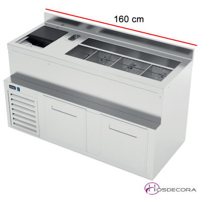 Mueble coctelero con reserva Fondo 60 cm 66-IDNF6116D+