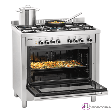 Cocina a gas 5 Fogones con Horno eléctrico 11.5 Kw  95-1519821