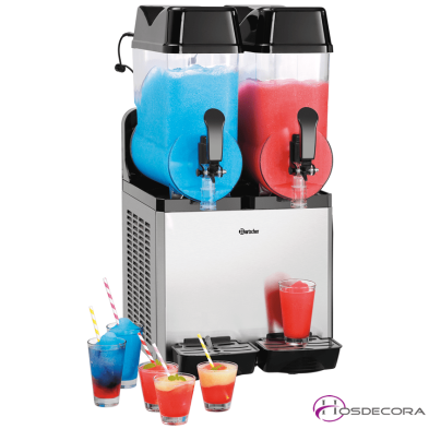 Granizadora 2 cubas 24L 0.6kw 95-135022