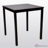 Mesa de bar ECO Tablero Melamina 70x70 -Nalon wengue