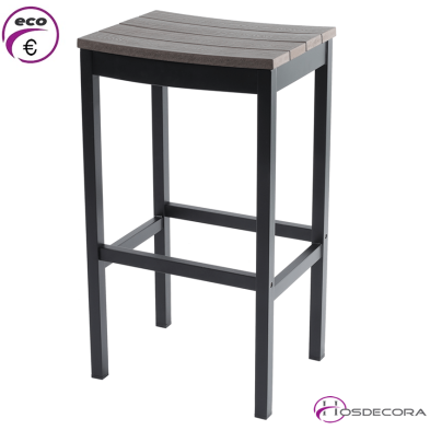 Taburete ECO de polywood - Peral