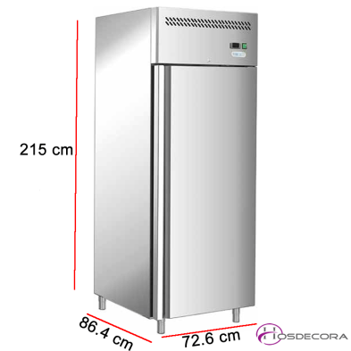 Armario refrigerado GN 2/1 Estático -600 litros