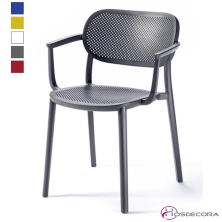 Sillon de Terraza Apilable en polipropileno - 37-MUTA S