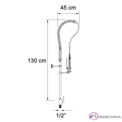 Grifo de ducha dos aguas ECO 06-463086