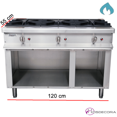Cocina a Gas 3 Fuegos CHP-336EM