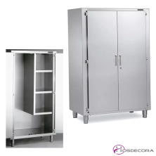 Armario de Limpieza en Inox 100 x 50 cm 66-IDA22310