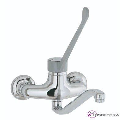 Grifo pared monomando largo 2 aguas  50-GMP30E