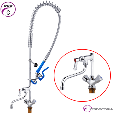 Grifo de ducha dos aguas con caño 50-GD2CS1