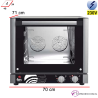 Horno panadería 4 Parrillas GN 1/1 - 3800 W - RX-424 Plus