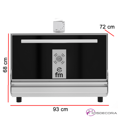 Horno de brasa sobremesa 100-120 comensales 41-ST G500S