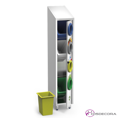 Armario para cubo Desperdicios con Desbarasado  60x70- 074437