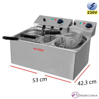 Freidora electrica ideales para no mezclar texturas F12/103+6/4