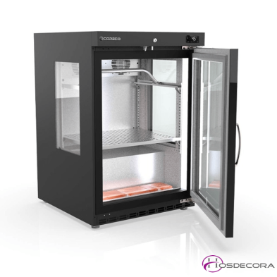 Madurador de carne pequeño Puerta Cristal 13-DAV-200