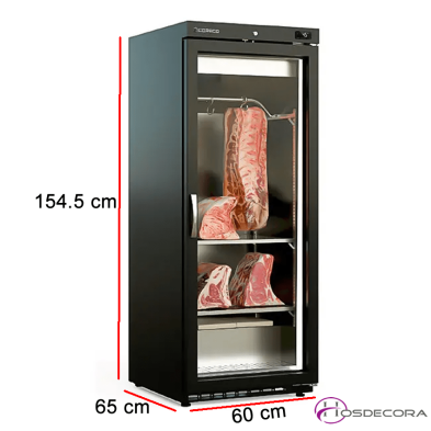 Madurador de carne en seco Puerta Cristal 13-DAV-400